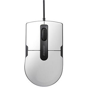 (�܂Ƃ�) �o�b�t�@���[ �L��BlueLED�}�E�X �É� 3�{�^��M�T�C�Y �z���C�g BSMBU26SMWH 1�� �y×3�Z�b�g�z