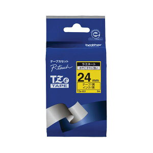 �i�܂Ƃ߁j �u���U�[ BROTHER �s�[�^�b�` TZe�e�[�v ���~�l�[�g�e�[�v 24mm ���^������ TZE-651 1�� �y×6�Z�b�g�z