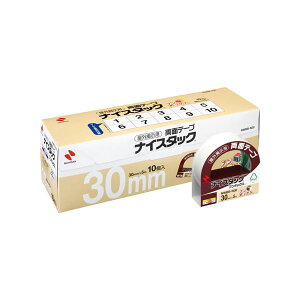 (�܂Ƃ�) �j�`�o�� �i�C�X�^�b�N ���ʃe�[�v ���O�f���p �u���{�b�N�X �努 30mm×5m NWBB-N30 1�p�b�N(10��) �y×2�Z�b�g�z