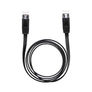 �i�܂Ƃ߁j LAN�P�[�u�� �t���b�g CAT6 1m �� AS-CAPC001 �y×10�Z�b�g�z