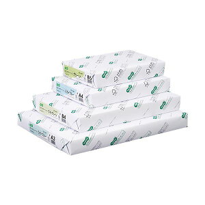 (まとめ) TANOSEE αエコカラーペーパーII B5 パープル 1冊(500枚) 【×10セット】