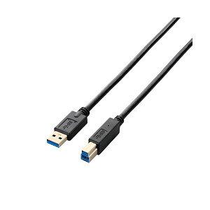 i܂Ƃ߁j GR USB3.0P[u/A-B^Cv/X^_[h/0.5m/ubN USB3-AB05BK y×2Zbgz