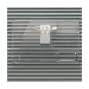 (まとめ) ライオン事務器 IDカード用名札 ヨコ型ハードタイプ クリップ・安全ピン付 N231-10P 1パック(10個) 【×5セット】