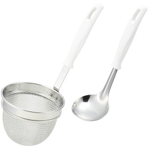 (まとめ)味噌こし みそこし セット ホワイト kai House SELECT DE-5818 【×3セット】