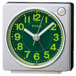 �Z�C�R�[�N���b�N�iSeiko Clock�j �ڊo�܂����v �u�����v �A�i���O �W������������ ��F���^���b�N 65×64×38mm PYXIS �s�N�V�X NR450S