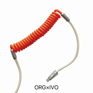 ADAPToLL �R�C���P�[�u�� �I�����W TypeC×TypeC �J���[:�I�����W �T�C�Y:TypeC×TypeC