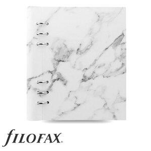 ファイロファックス システム手帳 クリップブック アーキテクチャー マーブル A5サイズ 6穴 リング径25mm デスクサイズ アレンジ メンズ レディース Filofax Clipbook Architexture Marble