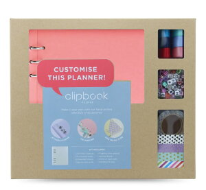 �t�@�C���t�@�b�N�X �V�X�e���蒠 A5�T�C�Y �N���b�v�u�b�N �N���G�C�e�B�u�L�b�g 6�� �����O�a25mm �f�R���[�V�����L�b�g�t�� ���� �����L�b�g�t�� �����Y ���f�B�[�X Filofax Clipbook Creative Kit 