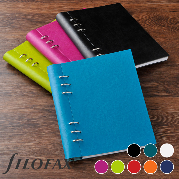023611 Filofax Filofax Clipbook Classic A5 Notebook Black 