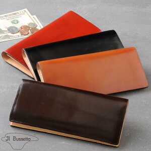 �C���u�Z�b�g �����z(���K����t��) Il Bussetto Long Wallet ���v �R�C���P�[�X�t�� �X���� �R���p�N�g �X�^���_�[�h