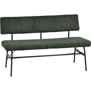 �_�C�j���O�x���` ��120cm �I�Ȃ� �t�@�u���b�N �X�`�[���t���[�� ���r���O �_�C�j���O �O���[�� �g���i�y����s�z