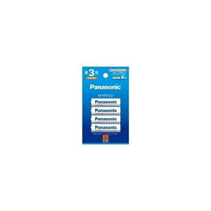 Panasonic �G�l���[�v�[�d���d�r�P3�` 4�{ BK-3MCD/4H