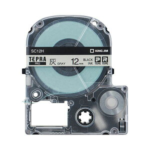 (�܂Ƃ�) �L���O�W�� �e�v�� PRO �e�[�v�J�[�g���b�W �p�X�e�� 12mm �D�F�^������ SC12H 1�� �y×10�Z�b�g�z