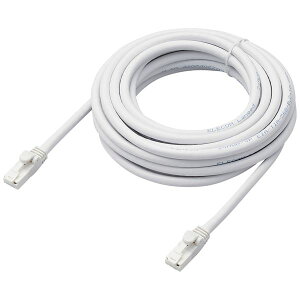 �G���R�� LAN�P�[�u���^CAT6A�Ή��^EURoHS�w�ߏ����^�ܐ܂�h�~�^�ȈՃp�b�P�[�W�d�l�^5m�^�������^�z���C�g LD-GPAT�^WH5�^RS