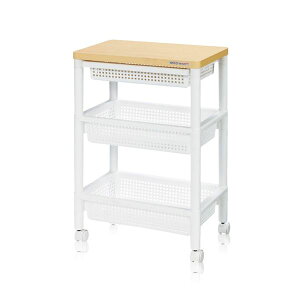 �T�C�h�`�F�X�g ��45.5cm �z���C�g �ؐ��V�� �L���X�^�[ A4�Ή� �����o���o�X�P�b�g�t �E�b�h�e�[�u�����S�� WTW-3HS ���r���O