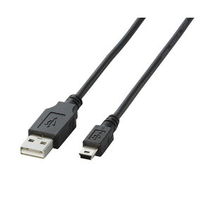 (�܂Ƃ�) �G���R�� USB2.0�P�[�u��(A)�I�X-mini(B)�I�X �u���b�N 1.0m U2C-M10BK 1�{ �y×10�Z�b�g�z