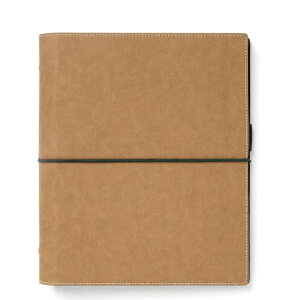 ファイロファックス システム手帳 A5サイズ エコ エッセンシャル デスクサイズ リング径30mm Eco Essential Filofax ゴムバンド式 年号無し年間スケジュール付き セルロース繊維素材