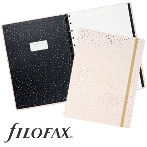 t@Ct@bNX lߑւ\m[gubN A4TCY RtFbeB Confetti A4 Notebook Rose Quartz Filofax
