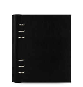 ファイロファックス システム手帳 A5サイズ クリップブック クラシック 6穴 リング径25mm メンズ レディース 合皮素材 デスクサイズ Filofax Clipbook フリーダイアリー付き