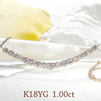 楽天市場】ダイヤモンド ラインネックレス（カラット数1.0 ～ 1.99ct 