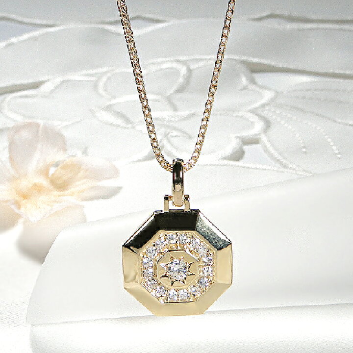 楽天市場】メンズ K18YG【0.55ct】ダイヤモンド ペンダント【送料無料 
