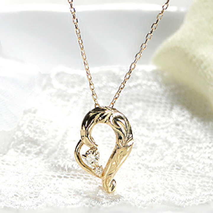 楽天市場】K18WG/YG/PG ダイヤモンド ネックレス18金 18k ゴールド 