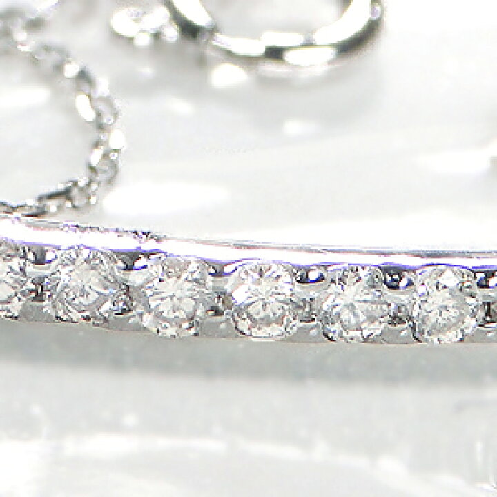 楽天市場】K18WG 0.5ct ダイヤモンド ブレスレットダイヤブレス 