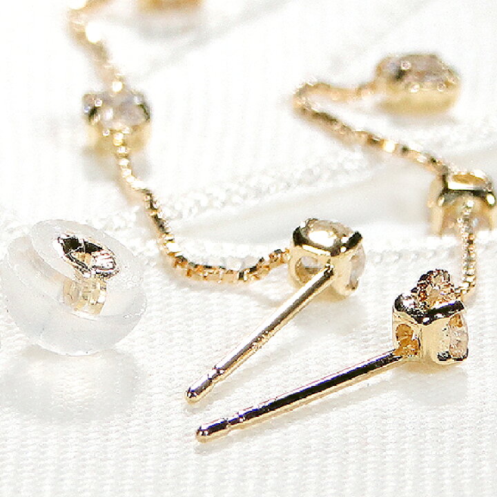楽天市場】K18YG【0.50ct】ダイヤモンド ピアスダイヤ プラチナ ダイア 