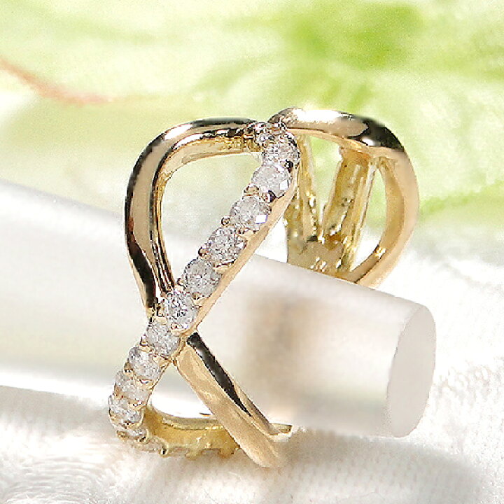 楽天市場】K18YG ダイヤモンド【0.18ct】フィットイヤリング  