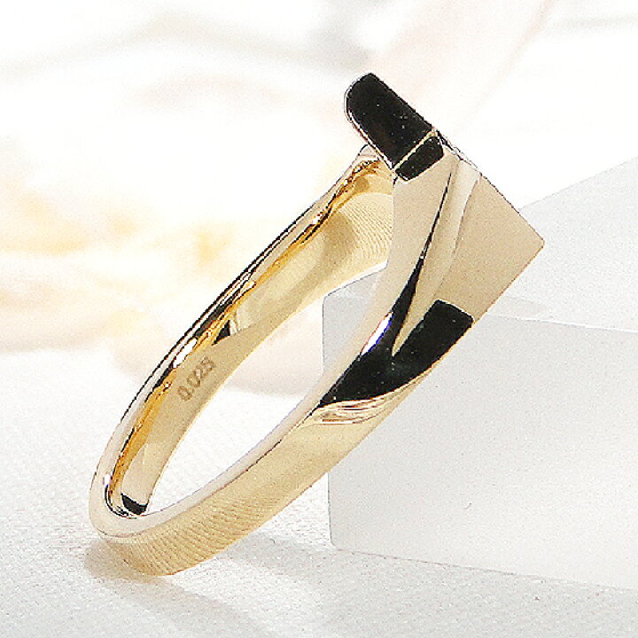 楽天市場】K18YG ダイヤモンド リング 【0.025ct】【送料無料】【代引  