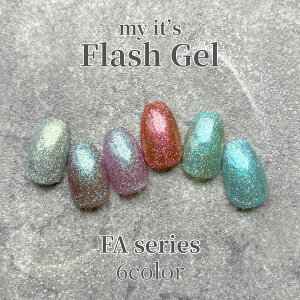 my it's Flash Gel FA Series �t���b�V���W�F�� 6�F�Z�b�g