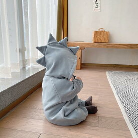 干支 辰 着ぐるみ 辰年 正月 ロンパース 長袖 冬 辰 着ぐるみ 子供 ベビー 龍 着ぐるみ もこもこ カバーオール 赤ちゃん キッズ ベビー服 子供用 恐竜 動物 冬 フード付き ハロウィン 衣装 コスプレ パーティー衣装 男の子 女の子