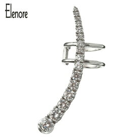 Elenore Jewelry パヴェイヤークライマーピアス 右耳用/左耳用 エレノアジュエリー Pave climber earring Elenore エレノアジュエリー ゴールドジュエリー ブランド エレノアとは 光 の意味 人を輝かせる光をデザインする がデザインコンセプト シルバー925 片耳用