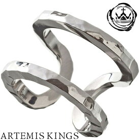 Artemis Kings ダブルカフリング メンズサイズ 15号～23号 フリーサイズ Elenore エレノア コラボ Artemis Kings アルテミスキングス シルバーアクセサリー ブランド 性別を問わずあらゆる人を魅了しつつ更に進化を続ける… モード メンズ リング レディース 男性用 女性用