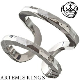 Artemis Kings ダブルカフリング レディースサイズ 9号～14号 フリーサイズ Elenore エレノア コラボ Artemis Kings アルテミスキングス シルバーアクセサリー ブランド 性別を問わずあらゆる人を魅了しつつ更に進化を続ける… モード メンズ リング レディース 男性用