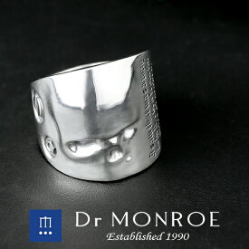 Dr MONROE ドクターモンロー ファントム スカル メッセージ リング 13号～23号 ドクロ 髑髏 シルバーリング シルバーアクセサリー メンズアクセ メンズリング レディースリング ユニセックス ピンキーリング スターリングシルバー スター 高級感 個性的 ブランドリング メカ