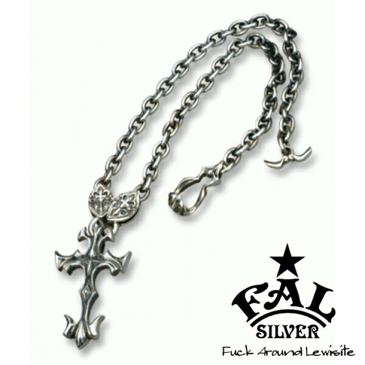楽天市場】F.A.L ブラッドレスクロスネックレス45cm ネックレス 
