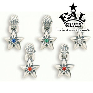 F.A.L ゴシックスターライトペンダント ペンダントトップ(チェーンなし) 星 スター 北極星 王冠 クラウン 星 スター 北極星 王冠 クラウン ジルコニア スワロフスキー エフエーエル Fuck Around Le