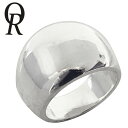 Quiet Room シンプル ボリューム シルバー リング 15号〜27号 メンズ レディース 鏡面 ドーム QRR-007 シルバーアクセ…