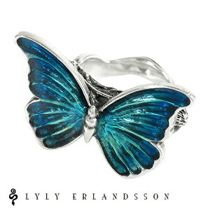 LYLY ERLANDSSON the MORPHO 7号〜25号 リリーエルランドソン リリー シルバー925 海外ブランド the MORPHO ザ・モルフォ リリーエルランドソン モルフォ蝶 正規取扱店 樹脂 レジン LYLY ERLANDSSON シルバー