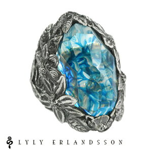 LYLY ERLANDSSON the WINTER ice blue u[ 7`25 [Gh\ EB^[ Vo[925 the WINTER UEEB^[ [Gh\ ice blue F K戵X  W LYLY ERLANDSSON V