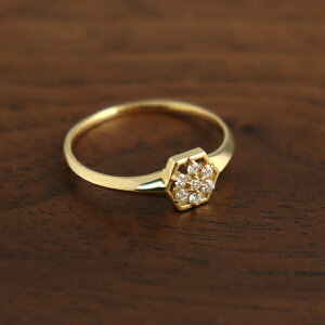 K18 _Ch  t[ S[hO  ̌ 18 18k S[h O w Zp` fB[XANZT[ Women's Jewelry Ladies 蕨 S[hO YG CG[S[h a