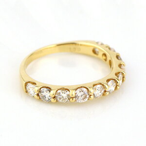 K18 1.0ct J[u G^jeBO _Ch S[h G^jeB O w 18 18k 1Jbg fB[XANZT[ Women's Jewelry Ladies 蕨 1ct VR_Ch n[tG^jeB 