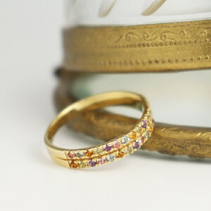 K18 VR A A~bg G^jeBO 18 18k S[h O w Jt ؂₩ 킢 p[v  K18 18 18k fB[XANZT[ Women's Jewelry Ladies 蕨 S[h