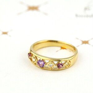 K18  XNGA VR sL[O 2`6 w O _Ch AWXg fB[XANZT[ Women's Jewelry Ladies 蕨 K[lbg AVXg VR΃O S[h