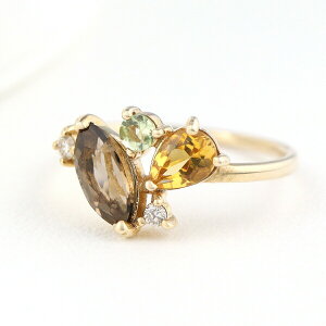 VR S[h sL[O 1`7 O w X[L[NH[c Vg yhbg fB[XANZT[ Women's Jewelry Ladies 蕨 wp TCY 10 10k CG[S[