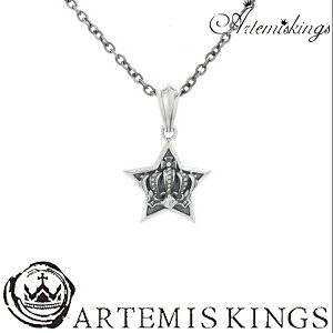 Artemis Kings ロイヤルスターチャーム アルテミスキングス 星 王冠 クラウン メンズ ペンダント レディース 男性用 女性用 シルバーチャーム メンズネックレス 男性用ネックレス ブランド プレ