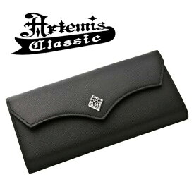 アルテミスクラシック 本革 サフィアーノウェイブ ウォレット Artemis Classic 長財布 メンズ 財布 メンズウォレット 本革製財布 アルテミスクラッシック Artemis Classic ブラック系キレイ目ファッションの必須ブランド アルテミスクラシック ロングウォレット