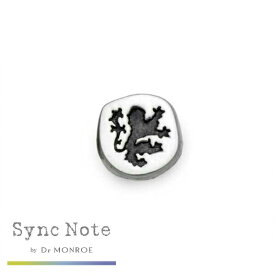 Dr MONROE ドクターモンロー シンクノート レオスタッズピアス 1P 片耳 レオ 獅子 ライオン ピアス Sync Note by Dr MONROE シンクノート バイ ドクターモンロー 身につけた人やその周囲の変化にシンクロしてその時々の 今を感じるアクセサリー シルバーピアス