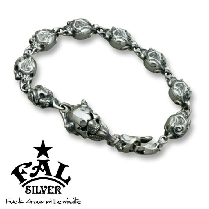 楽天市場】F.A.L ルーズスウィルブレスレット ブレスレット スカル 